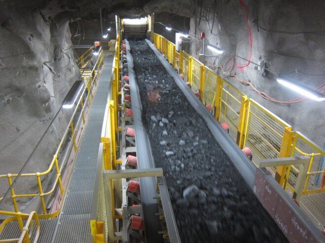 GURTEC_ Photo of Mining belt conveyor